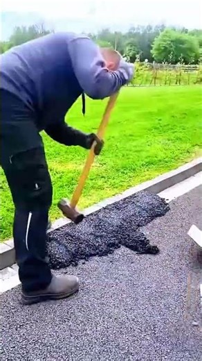 What are the odds this lasts over 6/7 days? –BEST OF 2025– #asphaltlife #DIY #construction #paving