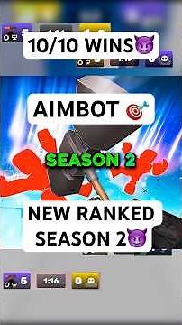 10-0 Ranked Wins in Roblox Rivals SEASON 2🤯🔥 #vecna