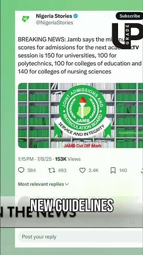 JAMB Cut-Off Mark 2025/2026: New Guidelines Revealed!