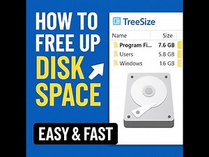 Find Out What's Taking Up Your PC Space! Free & Fast with TreeSize | Windows Storage Fix