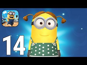 Despicable Me: Minion Rush Gameplay Walkthrough Part 14 - Girl Costume [iOS/Android Games]