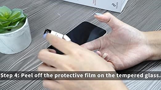 How to install the screen protector