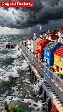 A powerful Lego survival story about hope, climate change, and courage