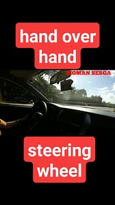 HAND OVER HAND STEERING WHEEL #fbreels2024 #reelsvideo #fypreels #newdriver #drivingtips #drivinglessons #drivingtutorials | Bigman Serga