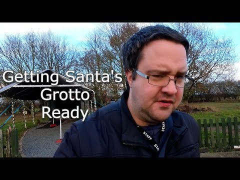Vlogmas Day 8 | Preparing for Santa at Evergreens Miniature Railway! | #vlogmas2025