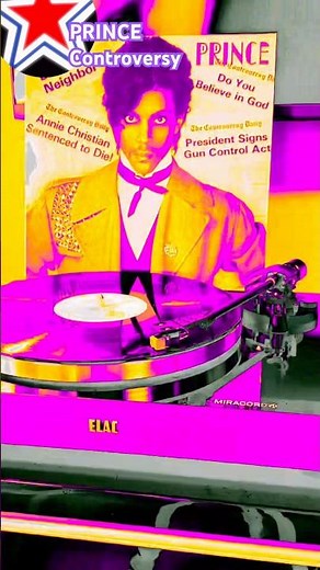 PRINCE:CONTROVERSY vinyl original 1981