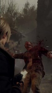 Satisfying Kills With Infinite TMP in RESIDENT EVIL 4: REMAKE