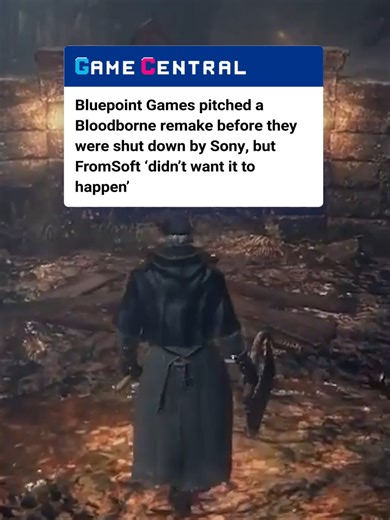 now you may want to sit down for this one because according to bloomberg's jason schreier, the recently shuttered sony-owned studio bluepoint games pitched a bloodborne remake in early 2025 but fromsoft themselves put the brakes on it - and no the report didn't mention exactly why, which makes our impending crash out even worse #bloodborne #playstation #ps5 #darksouls #gaming