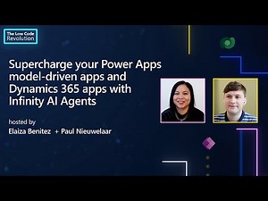 Supercharge your Power Apps model-driven apps and Dynamics 365 apps with Infinity AI Agents