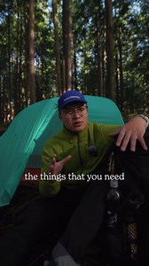 You only need this much for a one night hike