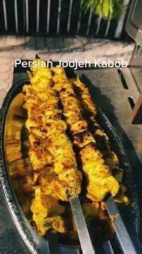 The BEST Persian Saffron Chicken! (Joojreh Kabab Recipe)