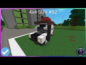 Watch Now: How to make a SUV in Minecraft! #Viral #trending #suv #minecraft2023