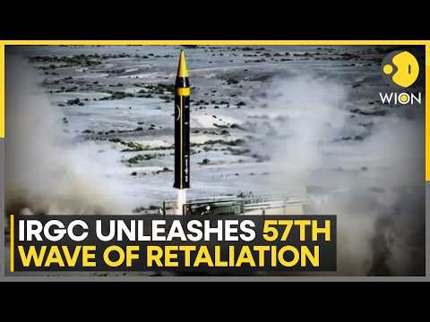 US-Iran War: Iran Launches Barrage Of Missiles In Fresh Wave Of Strikes On Israel | WION