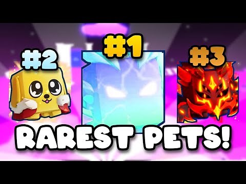 TOP 10 Most VALUABLE Pets In Bubblegum Simulator Infinity! 🏆
