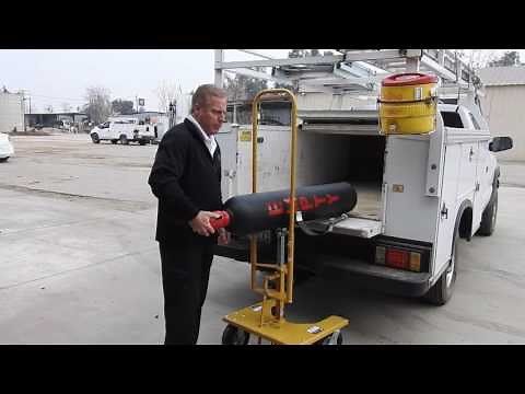 Handling Cylinders with the ECL (Ergonomic Cylinder Lift)