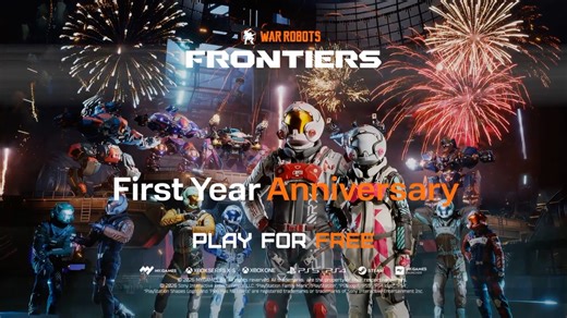 War Robots Frontiers official anniversary trailer