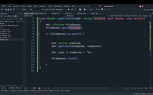 C + + 初学者教程04 ：如何从文件中读取数据