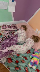 Just got home and always find surprises ❤️ they have a whole bed and decided to sleep on the floor by the pictures haha gotta love it | Ricky Bee