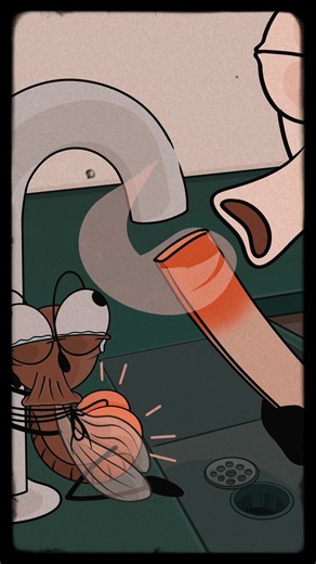 How to treat a roach 🐞 || #cockroaches #cockroach #meme #animatedmeme #anime #cartoon #capybara #digitalart #digitalillustration #goku #cosplay #mangaart #gagarai #maakman #roach | Ulti Mtrix