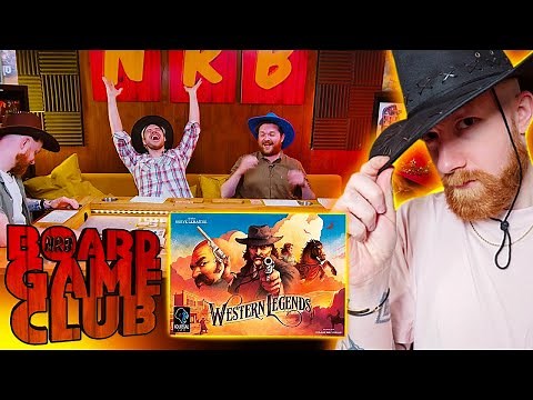 Let's Play WESTERN LEGENDS | Board Game Club