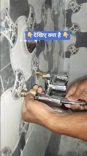 The Right Way to Install a Wall Mixer Tap in the Bathroom!"