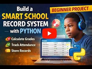 Build a Smart School Record System with Python | Beginner Capstone Project