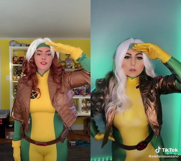 #duet with @ariiicreative Rogue chain? Duet! #rogue #roguecosplay #xmen #marvel #xmencosplay #marvelcosplay #mcu #cosplay #cosplayer #fypシ #foryou