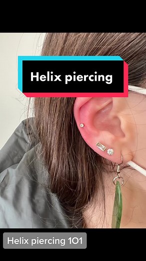 Helix Piercings 101: Healing Time, Aftercare, and Tips