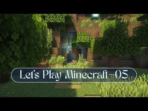A Hidden Entrance to the Depths | Let's Play Minecraft | S1 E5