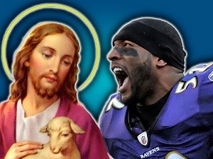 Ray Lewis Talks To Jesus and God!!