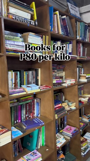 Book Spine: Buy Books for 80 Pesos per Kilo | Second Hand Bookstore