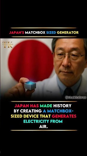 Japan’s Matchbox‑Sized “Air Power” Generator