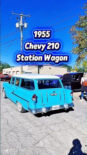 1955 Chevy 210 Station Wagon - Rare Classic Beauty!