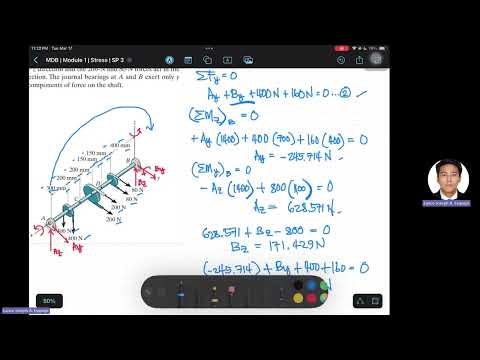Mechanics of Deformable Bodies | Module 1 | Stress | Sample Problem #3