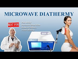Microwave Diathermy Therapy Machine | Full Demo | How to Use, Programs & Benefits Explained