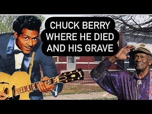 ROCK LEGEND CHUCK BERRY Where He Died and His Grave PLUS Visiting THAT Infamous Restaurant