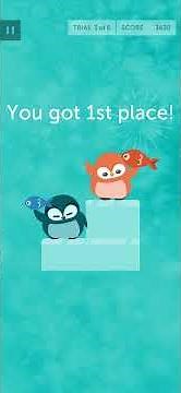 Lumosity Penguin Rally Gameplay