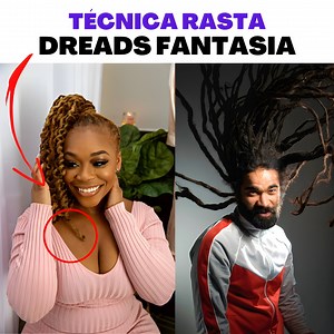 58K views · 1.3K reactions | Dreads Fantasía - Técnica Rasta Aprende de forma fácil y sencilla! te encantará esta clase #4 #dreads #boxbraids #trenzas | katherinesalazaroficial | Facebook