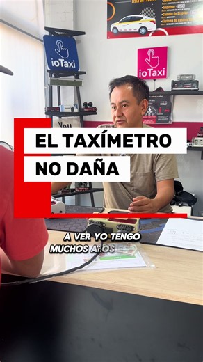 ¿El taxímetro puede dañar tu taxi? Gabriel explica por qué esto no sucede. El taxímetro recibe señal y corriente, pero no envía información que afecte al vehículo. Además, habla de algo sorprendente: hay taxímetros que después de más de 10 años siguen trabajando todos los días.