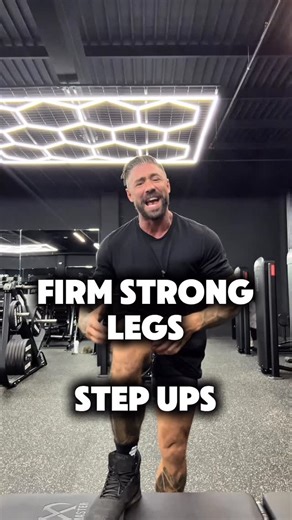 Curt Laughren on Instagram: "⁣ 𝗦𝘁𝗲𝗽 𝗨𝗽𝘀… 𝘁𝗵𝗲 𝘂𝗻𝗱𝗲𝗿𝗿𝗮𝘁𝗲𝗱 𝗹𝗲𝗴 𝗯𝘂𝗶𝗹𝗱𝗲𝗿⁣ ⁣ Step ups are one of the most underrated lower body exercises. ⁣ ⁣ They’re better than walking stairs because the height creates a bigger range of motion, more muscle activation, and more strength carryover.⁣ ⁣ If you feel uncomfortable in the gym, train at home… ⁣ or you’re just bored with your current routine… ⁣ step ups are an easy way to challenge your legs without complicated equipment.⁣ ⁣ St