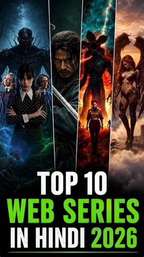 Top 10 Web Series in Hindi Dubbed 2026