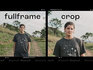 SENSOR CROP VS. FULLFRAME NA PRÁTICA | qual é melhor?