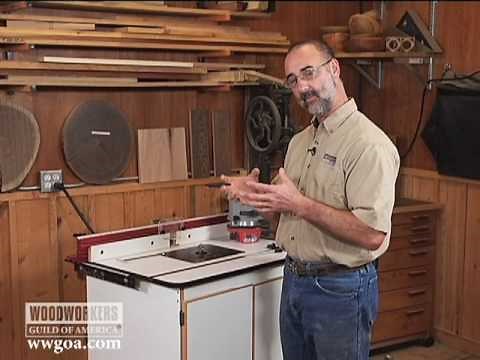 Woodworking Tips: Router - Why A Router Lift?