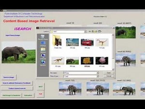 CBIR (Content Based Image Retrieval).