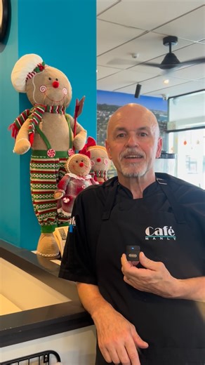 Merry Christmas from all the team at Cafe Manly. We are open for Christmas Eve, then closed for Christmas Day & Boxing Day ✨🥂🎄 #cafemanly #nzcafe #merrychristmas | Café Manly