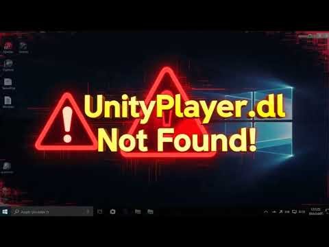 How to fix UnityPlayer dll was not found error in Windows