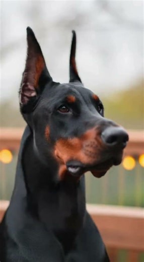 Why Dobermans Have Cropped Ears & Tails 🐕✂️