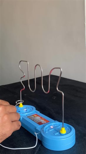 GAMES FUN | Steady Hands Challenge ⚡ Buzz Wire Game | Don’t Touch the Wire! #Buzzwire #buzzwiregame #boardgame #reels #instagood | Instagram