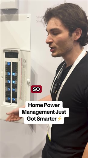 The Savant smart panel allows homeowners to monitor energy use, manage loads, and track power quality while integrating lighting control, backup power, and storage for greater visibility and control. #Savant #EnergyManagement #SmartHome