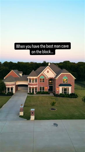 753K views · 163K reactions | Imagine watching the big game inside this incredible Lucas, Texas man cave!  $2,350,000 6 Bed | 6 Bath | 6,0004 SqFt | 2.65 Acres Home listed by @janice_berg_realtor @nicetteguenther Video @fullpackagemedia #fyp #mancave #football #pool #dreamhome | Full Package Media | Facebook